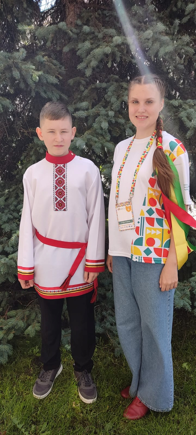 Республика Мордовия на Всероссийской детской Фольклориаде!